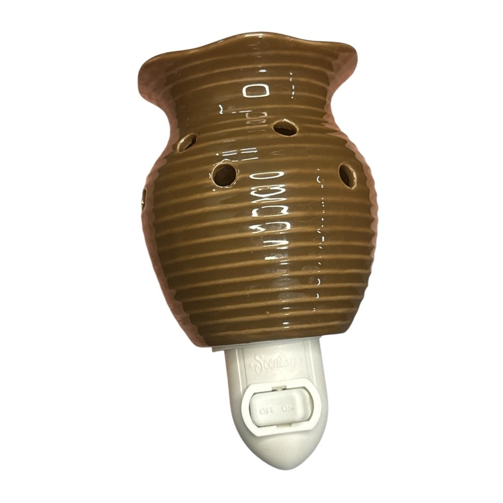 Scentsy Brown Ceramic Plug-In Warmer